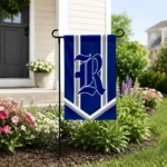 Rice Owls Garden Flag Customized Chevron Stripes Navy Blue Best Selling