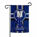 Rice Owls Garden Flag Customized Circle Medallion Navy Blue Best Selling