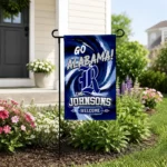 Rice Owls Garden Flag Personalized Swirl Vortex Navy Blue Best Selling