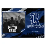 Rice Owls House Flag Custom Framed Photo Navy Blue Black Best Selling