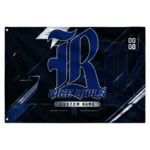 Rice Owls House Flag Custom Speed Slashes Navy Blue Best Selling