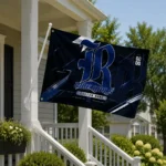 Rice Owls House Flag Custom Speed Slashes Navy Blue Best Selling