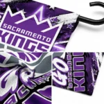 Sacramento Kings Garden Flag Custom Glowing Star Purple Best Selling