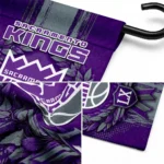 Sacramento Kings Garden Flag Customized Laurel Wreath Purple Best Selling