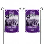 Sacramento Kings Garden Flag Customized Photo Frame Purple Best Selling