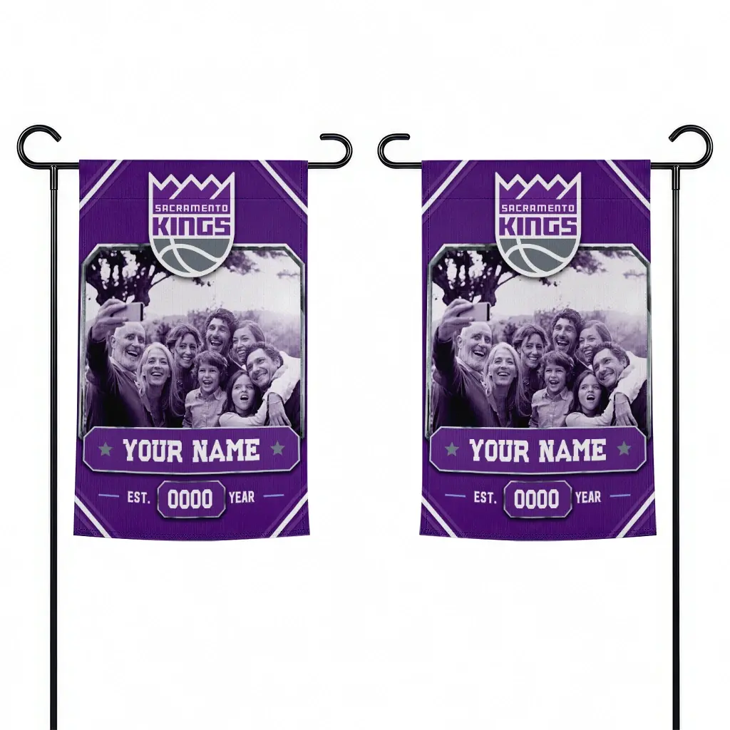 Sacramento Kings Garden Flag Customized Photo Frame Purple Fashion Forward Sacramento Kings Garden Flag Customized Photo Frame Purple Fashion Forward