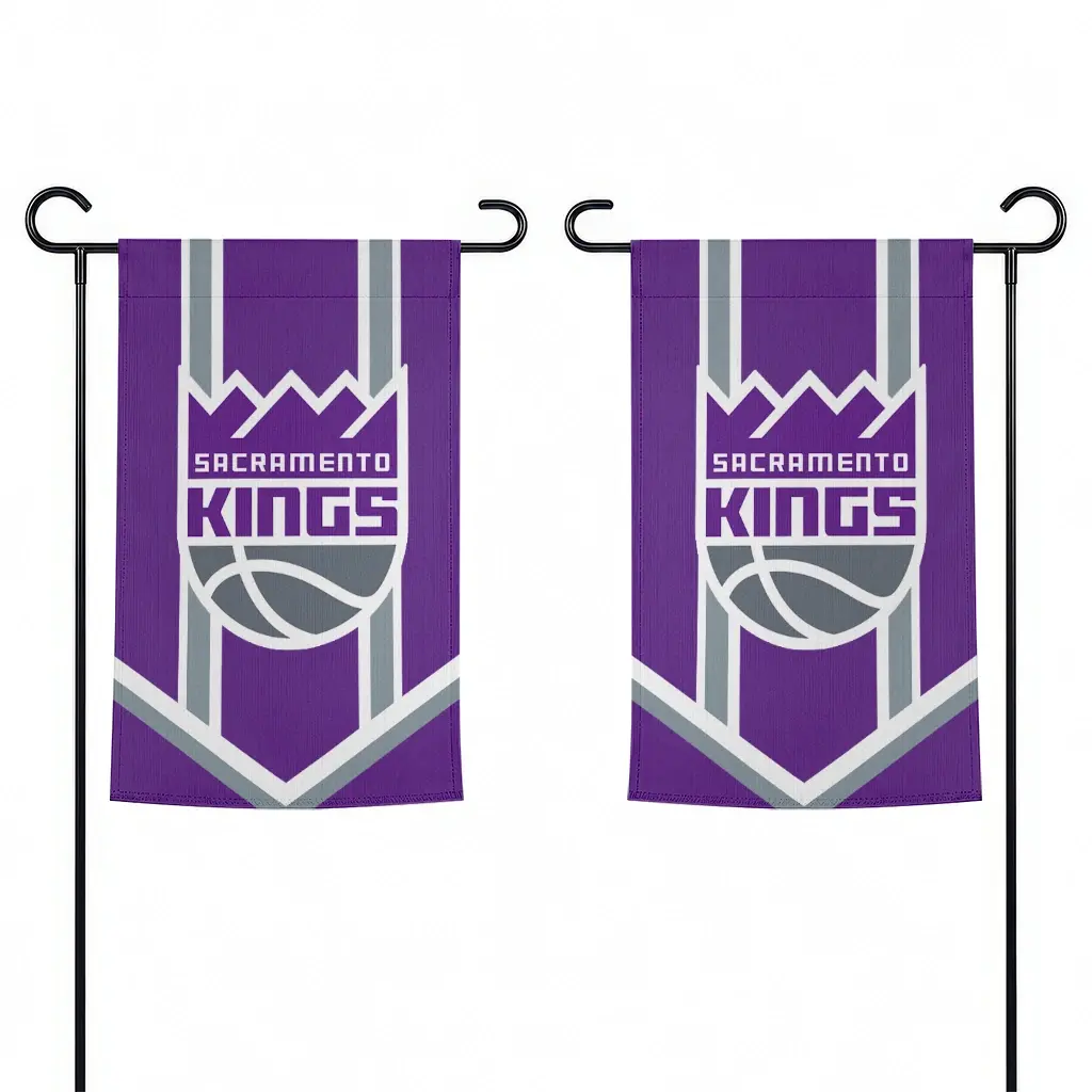 Sacramento Kings Garden Flag Personalized Chevron Stripes Purple Fashion Forward Sacramento Kings Garden Flag Personalized Chevron Stripes Purple Fashion Forward