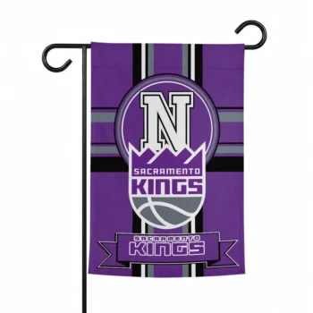 Sacramento Kings Garden Flag Personalized Circle Medallion Purple Best Selling