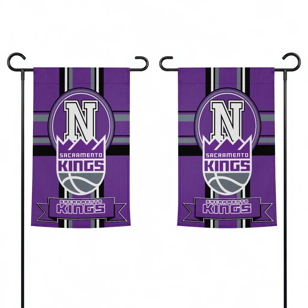 Sacramento Kings Garden Flag Personalized Circle Medallion Purple Fashion Forward Sacramento Kings Garden Flag Personalized Circle Medallion Purple Fashion Forward