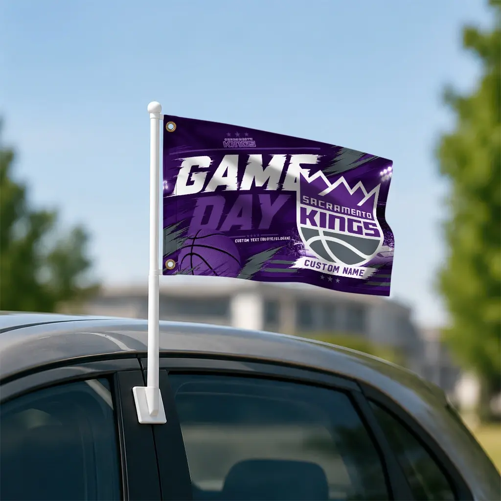 Sacramento Kings House Flag Custom Energy Brushstrokes Purple Latest Model Sacramento Kings House Flag Custom Energy Brushstrokes Purple Latest Model