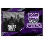 Sacramento Kings House Flag Customized Framed Photo Purple Black Best Selling