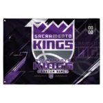 Sacramento Kings House Flag Customized Speed Slashes Purple Best Selling