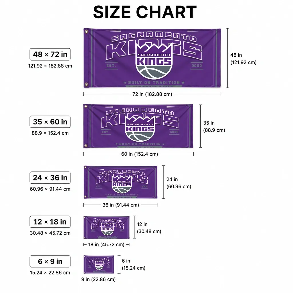 Sacramento Kings House Flag Personalized Ornate Border Purple High Quality Sacramento Kings House Flag Personalized Ornate Border Purple High Quality