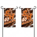 Sam Houston Bearkats Garden Flag Custom Glowing Star Orange Best Selling