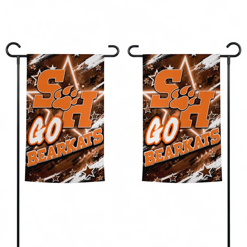 Sam Houston Bearkats Garden Flag Custom Glowing Star Orange Fashion Forward Sam Houston Bearkats Garden Flag Custom Glowing Star Orange Fashion Forward
