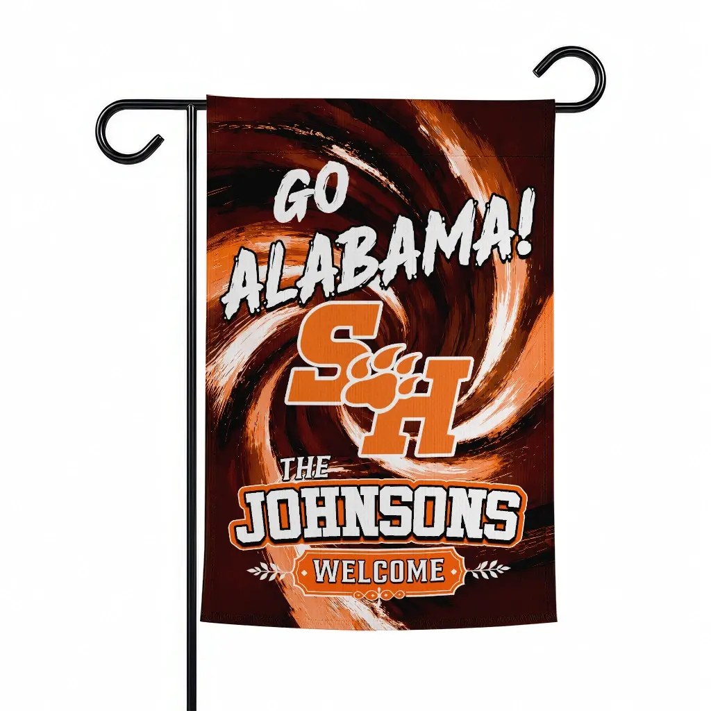 Sam Houston Bearkats Garden Flag Custom Swirl Vortex Orange Best Selling Sam Houston Bearkats Garden Flag Custom Swirl Vortex Orange Best Selling
