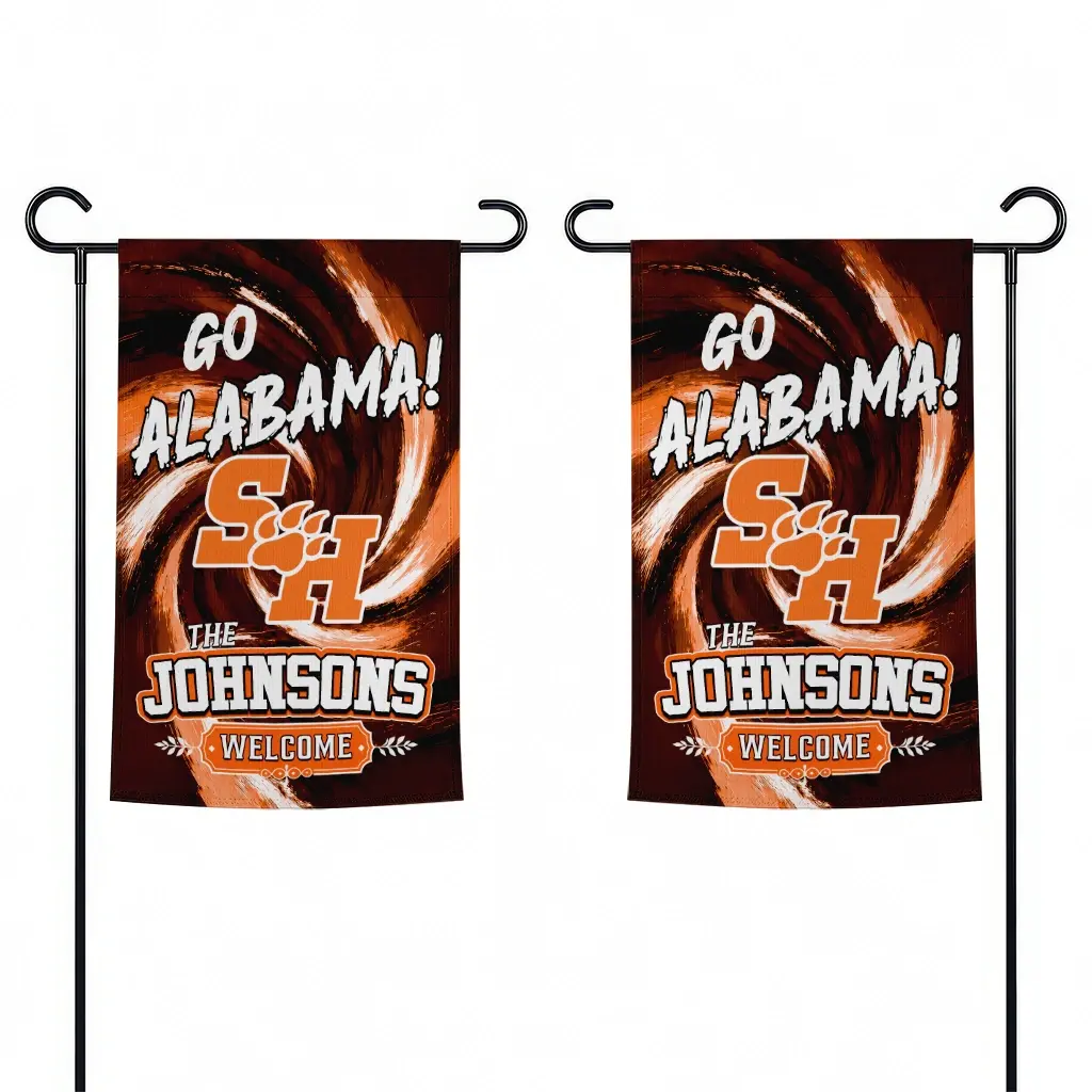 Sam Houston Bearkats Garden Flag Custom Swirl Vortex Orange Fashion Forward Sam Houston Bearkats Garden Flag Custom Swirl Vortex Orange Fashion Forward