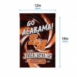 Sam Houston Bearkats Garden Flag Custom Swirl Vortex Orange Best Selling