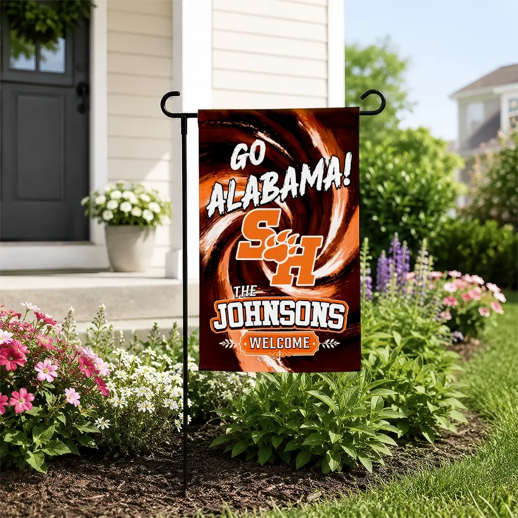 Sam Houston Bearkats Garden Flag Custom Swirl Vortex Orange New Arrival Sam Houston Bearkats Garden Flag Custom Swirl Vortex Orange New Arrival