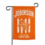 Sam Houston Bearkats Garden Flag Customized Distressed Stripes Orange Best Selling