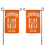 Sam Houston Bearkats Garden Flag Customized Distressed Stripes Orange Best Selling