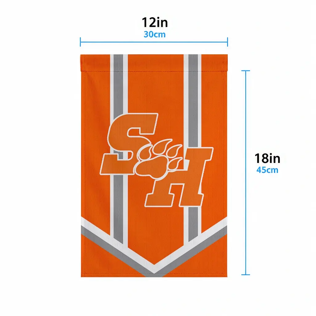 Sam Houston Bearkats Garden Flag Personalized Chevron Stripes Orange High Quality Sam Houston Bearkats Garden Flag Personalized Chevron Stripes Orange High Quality