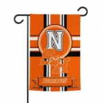 Sam Houston Bearkats Garden Flag Personalized Circle Medallion Orange Best Selling