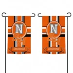 Sam Houston Bearkats Garden Flag Personalized Circle Medallion Orange Best Selling