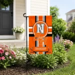 Sam Houston Bearkats Garden Flag Personalized Circle Medallion Orange Best Selling