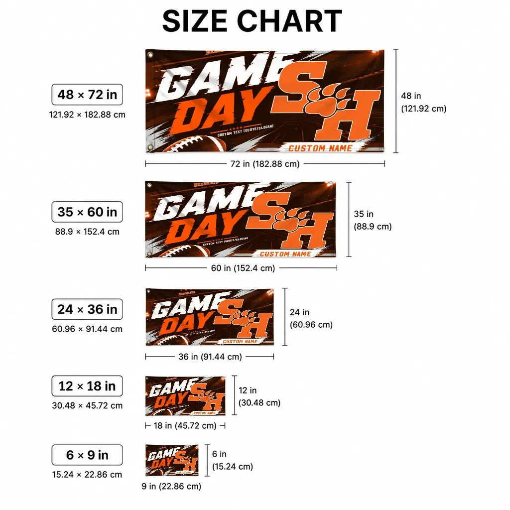Sam Houston Bearkats House Flag Custom Action Streaks Orange High Quality Sam Houston Bearkats House Flag Custom Action Streaks Orange High Quality