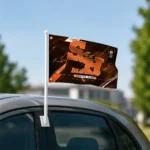 Sam Houston Bearkats House Flag Customized Speed Slashes Orange Best Selling