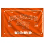 Sam Houston Bearkats House Flag Personalized Ornate Border Orange Best Selling