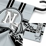 San Antonio Spurs Garden Flag Custom Circle Medallion Silver Best Selling