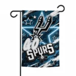 San Antonio Spurs Garden Flag Customized Glowing Star Silver Best Selling