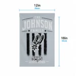 San Antonio Spurs Garden Flag Personalized Distressed Stripes Silver Best Selling