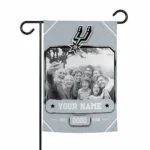 San Antonio Spurs Garden Flag Personalized Photo Frame Silver Best Selling
