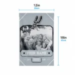 San Antonio Spurs Garden Flag Personalized Photo Frame Silver Best Selling