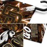 San Diego Padres Garden Flag Customized Glowing Star Brown Best Selling
