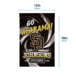 San Diego Padres Garden Flag Customized Swirl Vortex Brown Best Selling