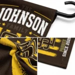 San Diego Padres Garden Flag Personalized Distressed Stripes Brown Best Selling