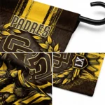 San Diego Padres Garden Flag Personalized Laurel Wreath Brown Best Selling