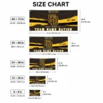 San Diego Padres House Flag Custom Brushed Streaks Brown Best Selling