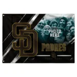 San Diego Padres House Flag Customized Diagonal Stripes Brown Best Selling