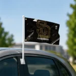 San Diego Padres House Flag Personalized Speed Slashes Brown Best Selling