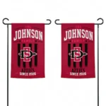 San Diego State Aztecs Garden Flag Customized Distressed Stripes Red Best Selling