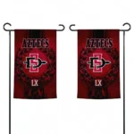San Diego State Aztecs Garden Flag Customized Laurel Wreath Red Best Selling