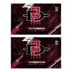 San Diego State Aztecs House Flag Customized Speed Slashes Red Best Selling