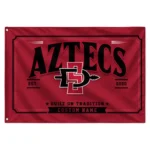 San Diego State Aztecs House Flag Personalized Ornate Border Red Best Selling