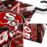 San Francisco 49ers Garden Flag Custom Glowing Star Red Best Selling