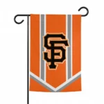 San Francisco Giants Garden Flag Customized Chevron Stripes Orange Best Selling